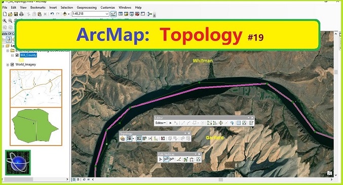 ArcMap: Topology - ArcGIS Course - Urdu/Hindi - Part 19